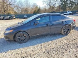 Honda salvage cars for sale: 2012 Honda Civic lx