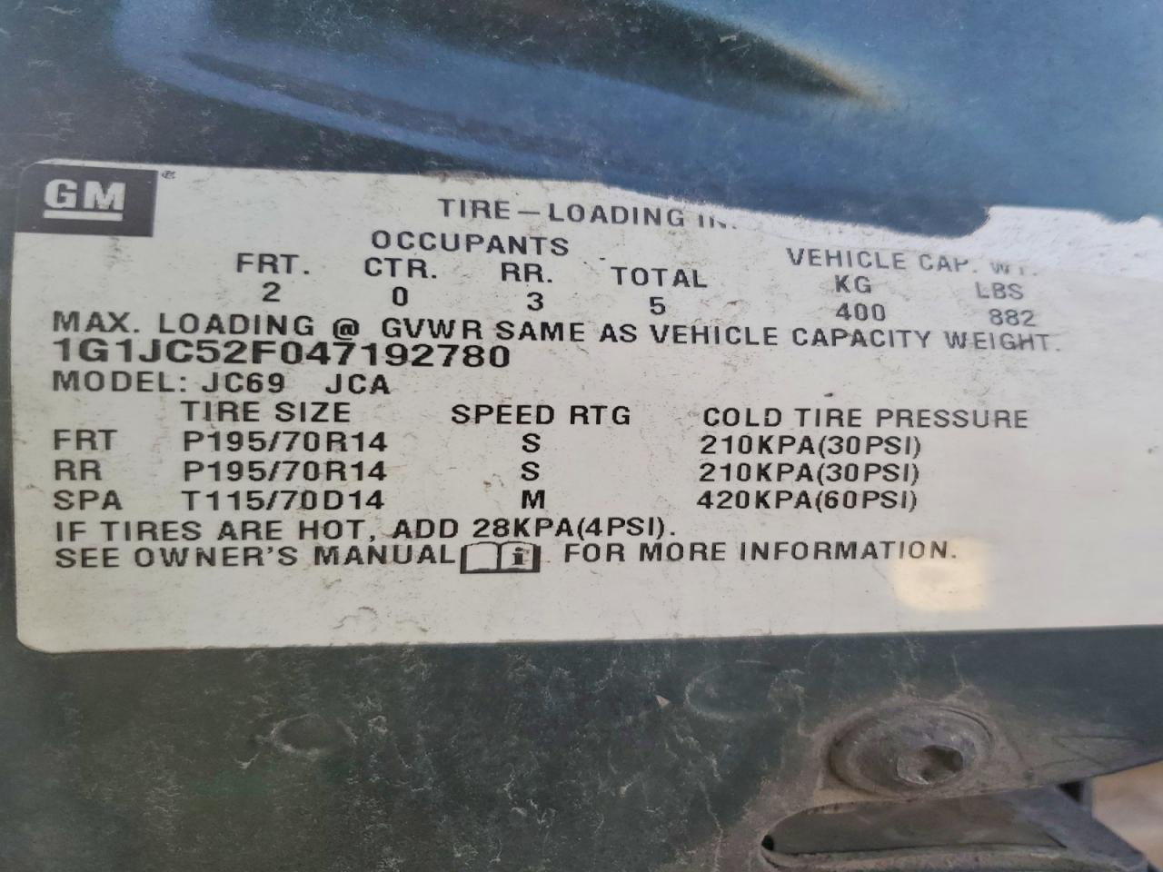 2004 Chevrolet Cavalier