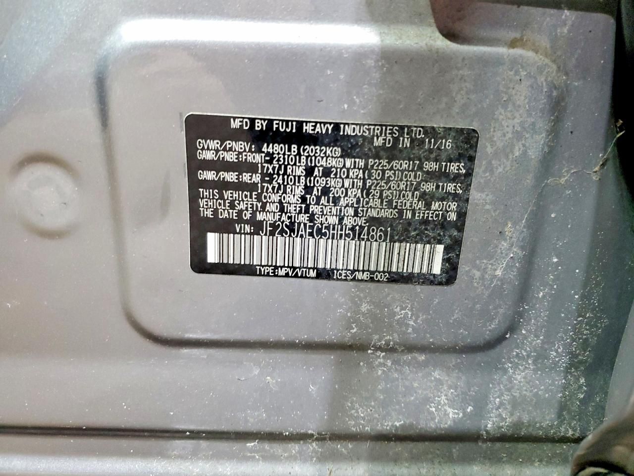 2017 Subaru Forester 2.5i Premium