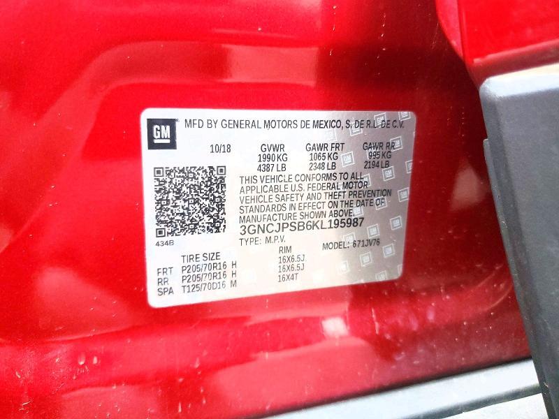 2019 Chevrolet Trax 1LT