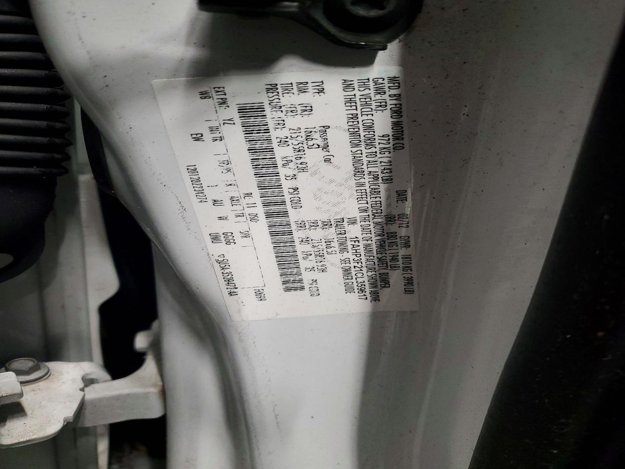 2012 Ford Focus se