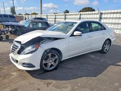 Salvage cars for sale from Copart Miami, FL: 2015 Mercedes-Benz E 350