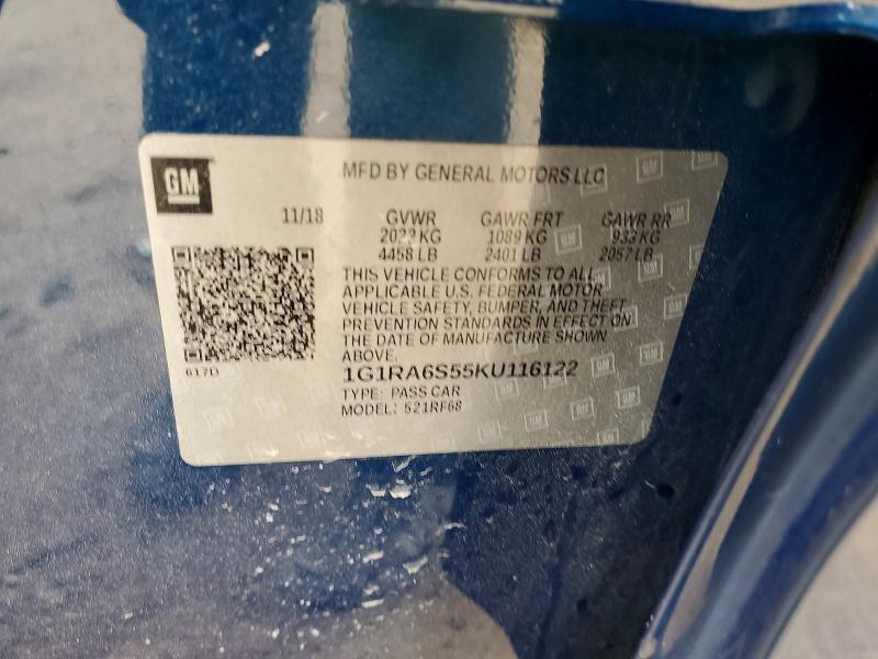 2019 Chevrolet Volt lt