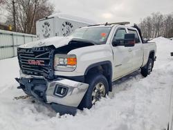 Salvage trucks for sale at West Warren, MA auction: 2016 GMC Sierra K3500 SLE