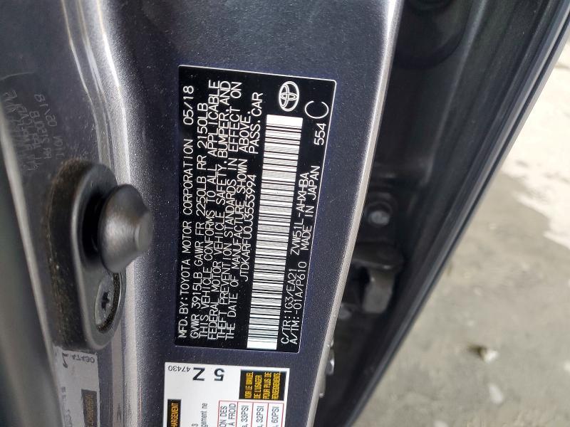 2018 Toyota Prius Three Touring