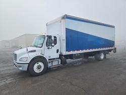 Salvage trucks for sale at Woodburn, OR auction: 2014 Freightliner Business Class M2 BOX Truck