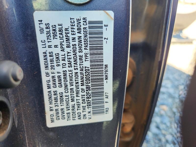 2015 Honda Civic lx