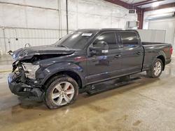 Salvage trucks for sale at Avon, MN auction: 2015 Ford F150 Supercrew