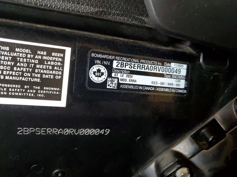 2024 Skidoo 2024 Skidoo Grand Touring