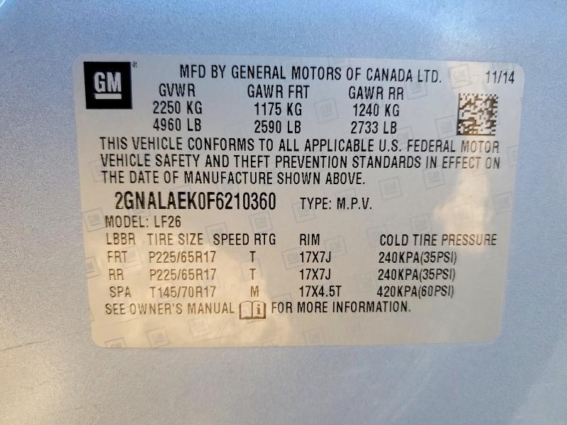 2015 Chevrolet Equinox ls