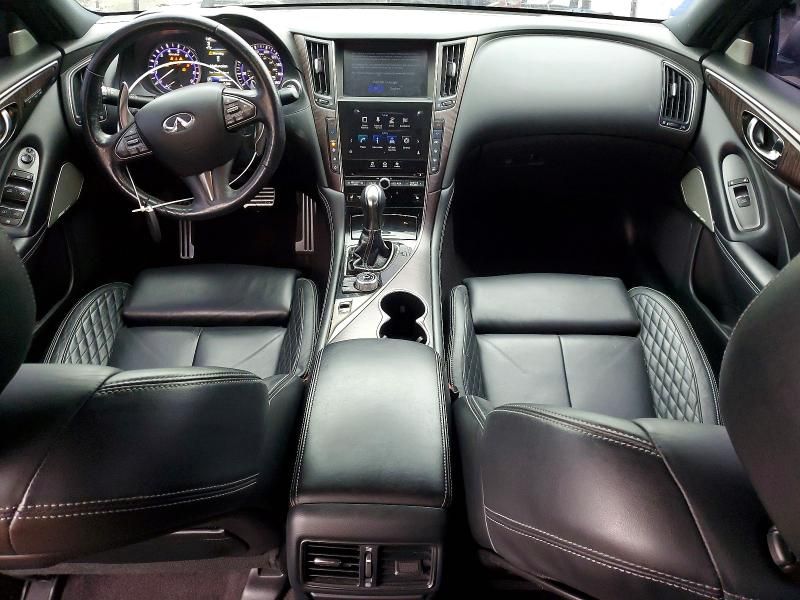 2017 Infiniti Q50 red Sport 400