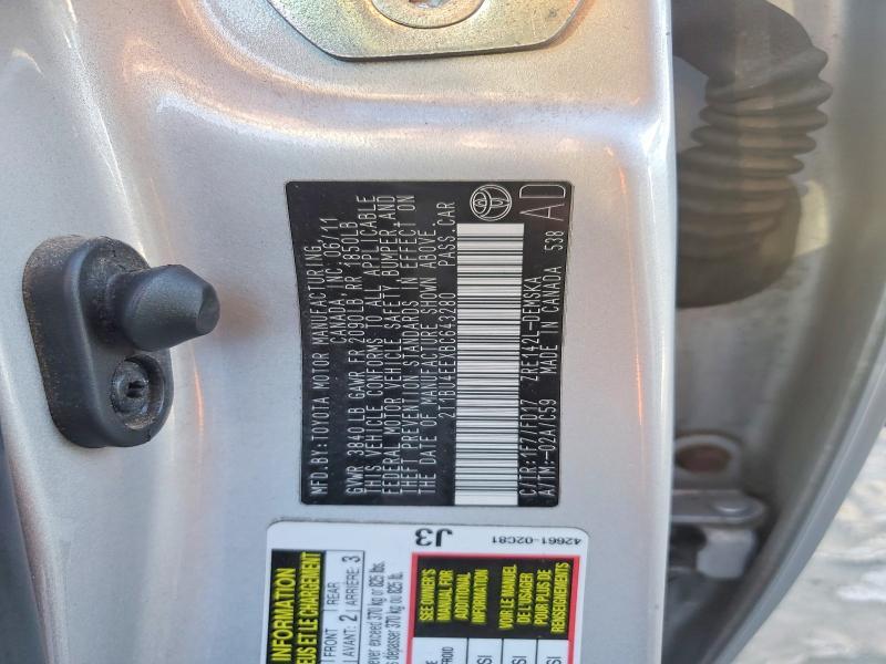 2011 Toyota Corolla Base