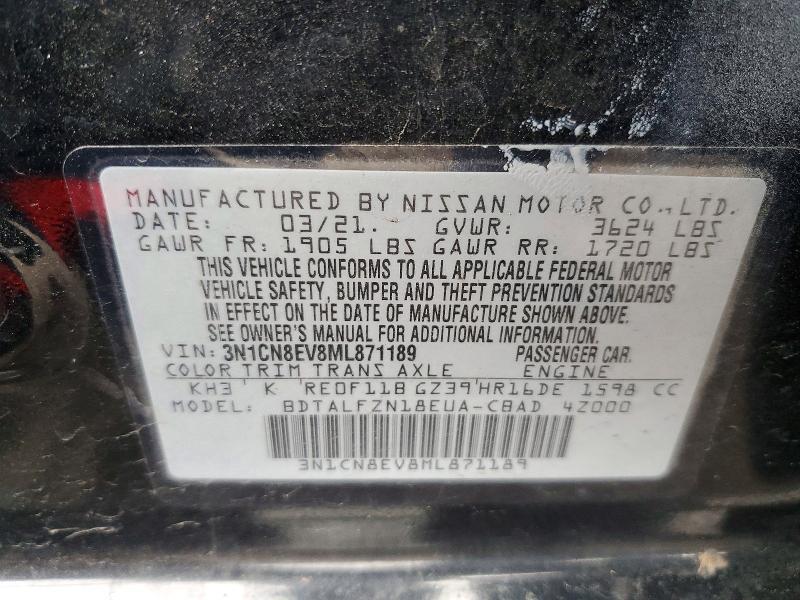 2021 Nissan Versa sv