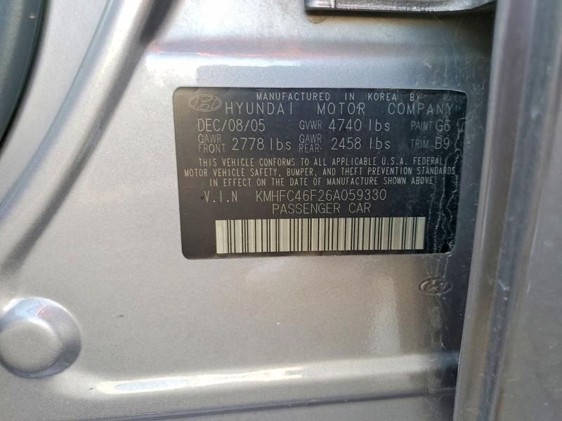 2006 Hyundai Azera se