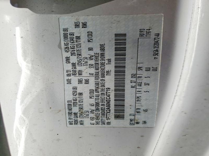 2022 Ford F250 Super Duty Utility / Service Truck