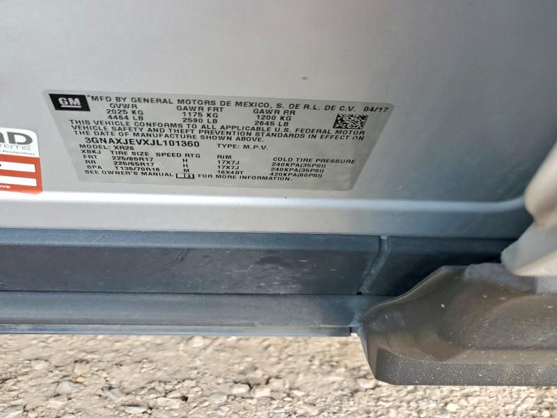 2018 Chevrolet Equinox lt