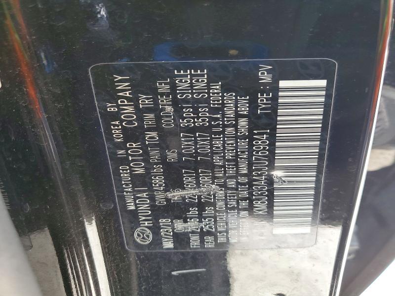 2018 Hyundai Tucson sel