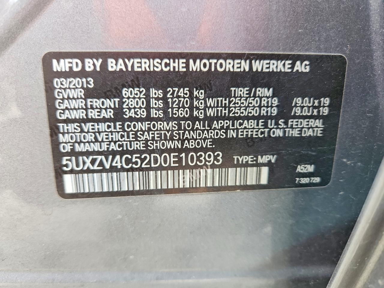 2013 BMW X5 Xdrive35i