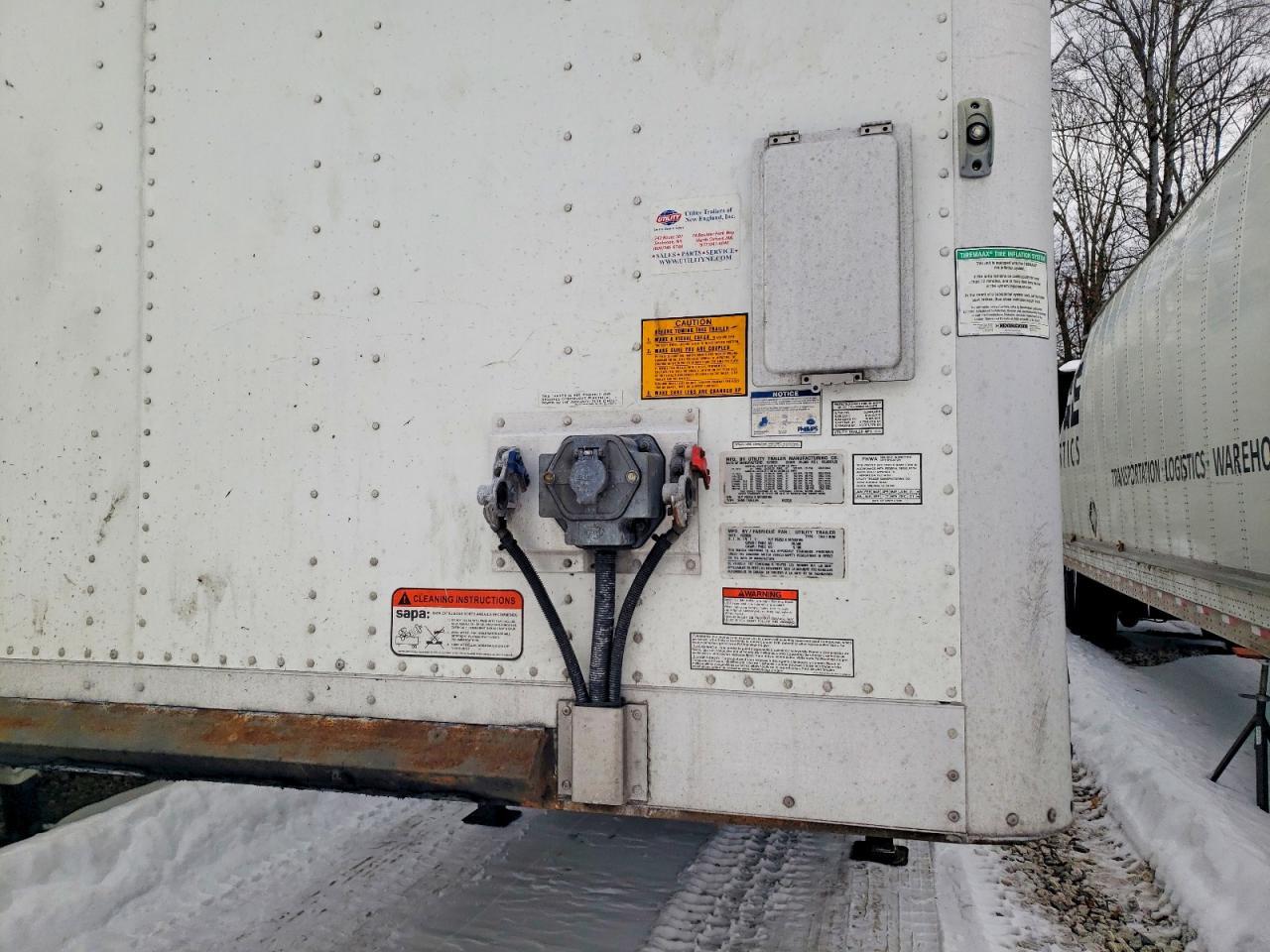 2021 Utility VS2DX DRY Van Trailer