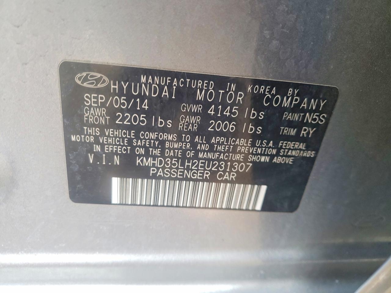 2014 Hyundai Elantra gt