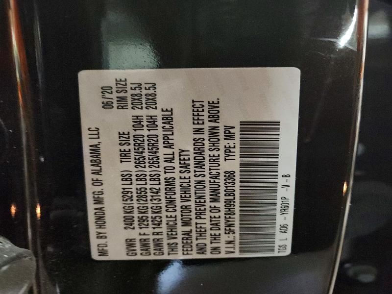 2020 Honda Passport Touring