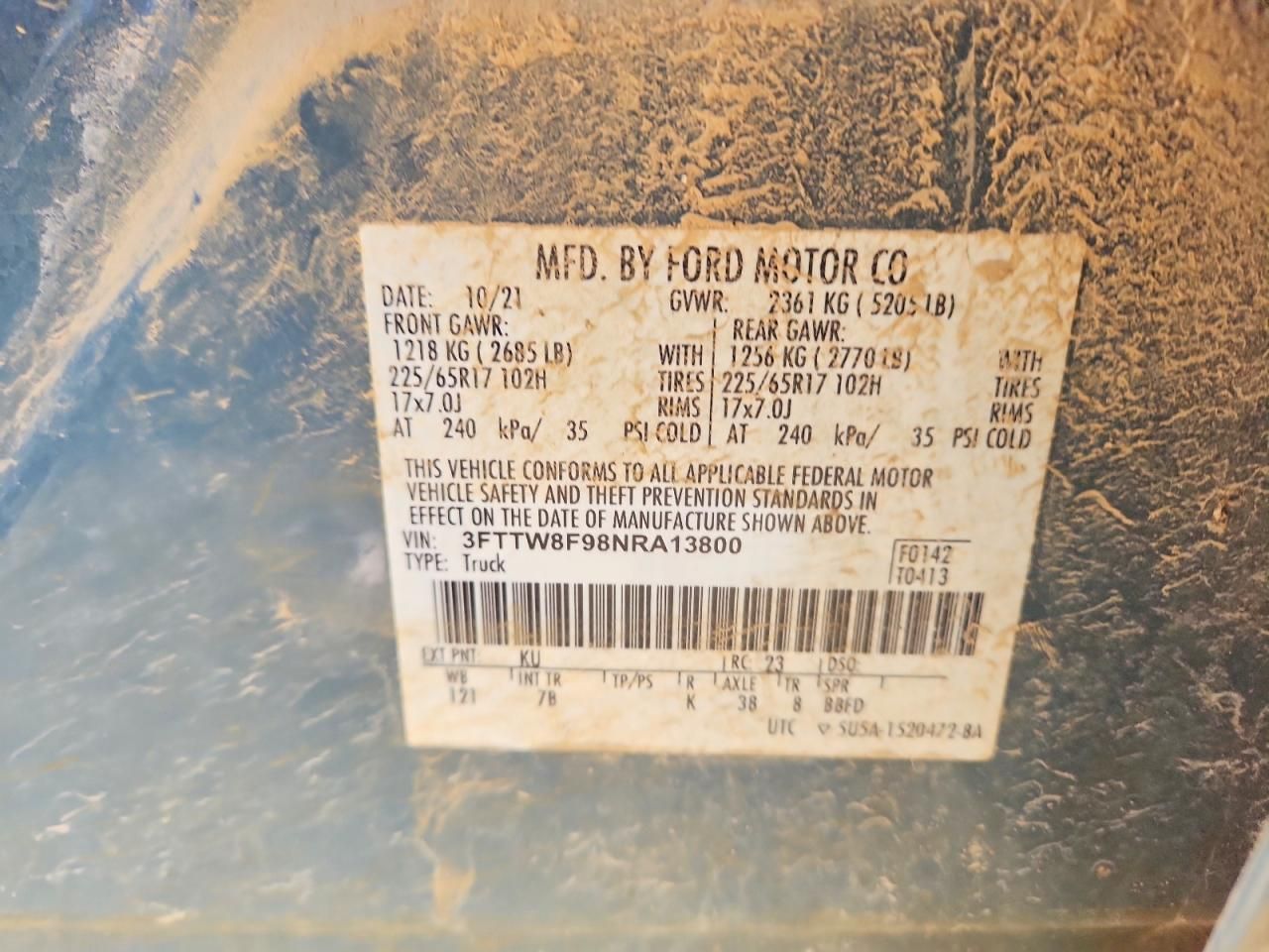 2022 Ford Maverick xl