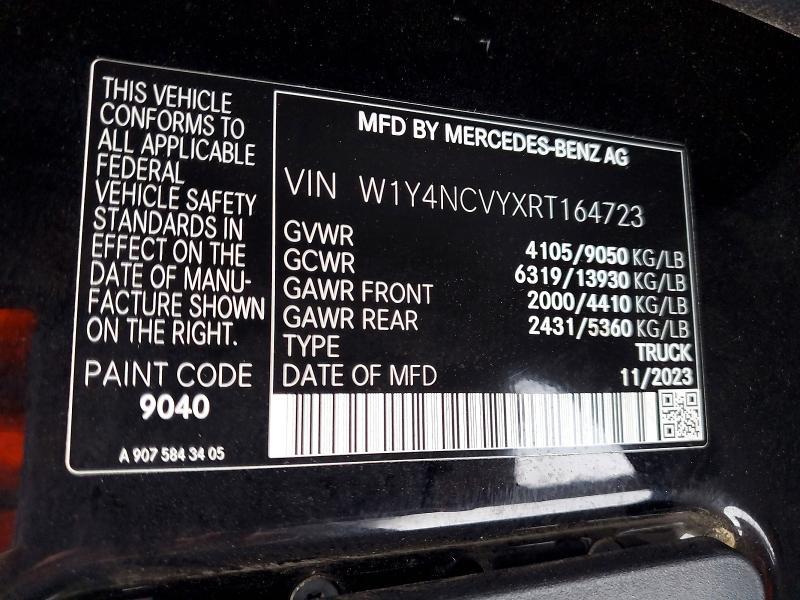 2024 Mercedes-Benz Sprinter 2500