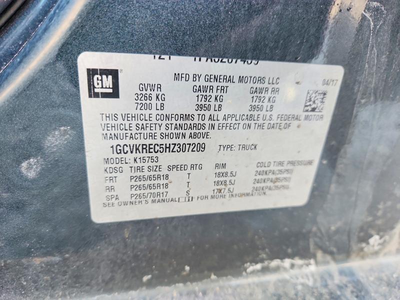 2017 Chevrolet Silverado K1500 LT
