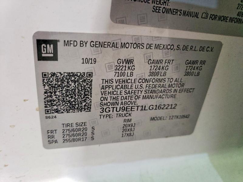 2020 GMC Sierra K1500 AT4