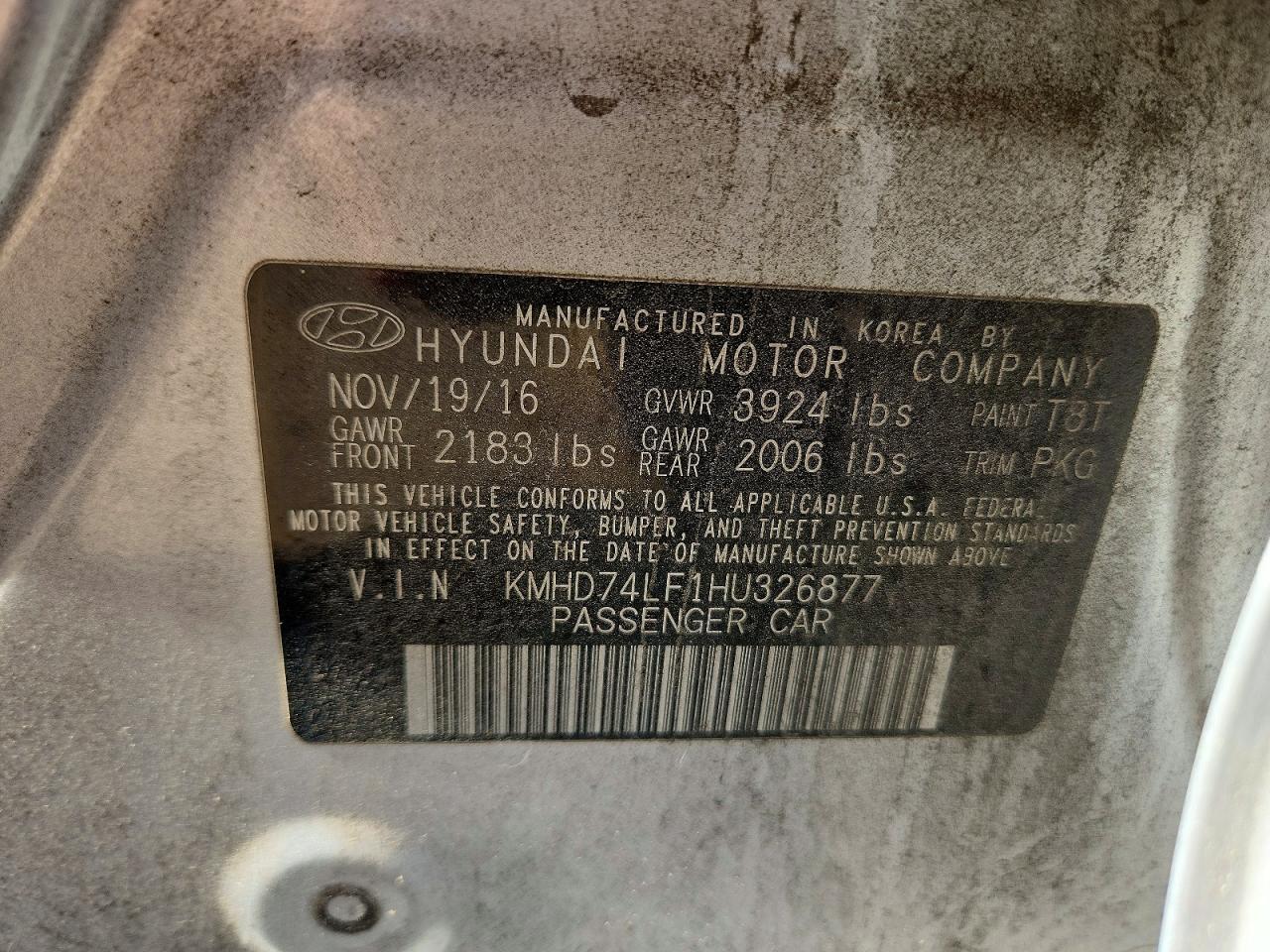 2017 Hyundai Elantra se