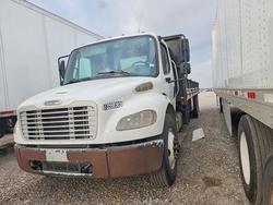 Salvage trucks for sale at Houston, TX auction: 2015 Freightliner Business Class M2 Flatbed Truck