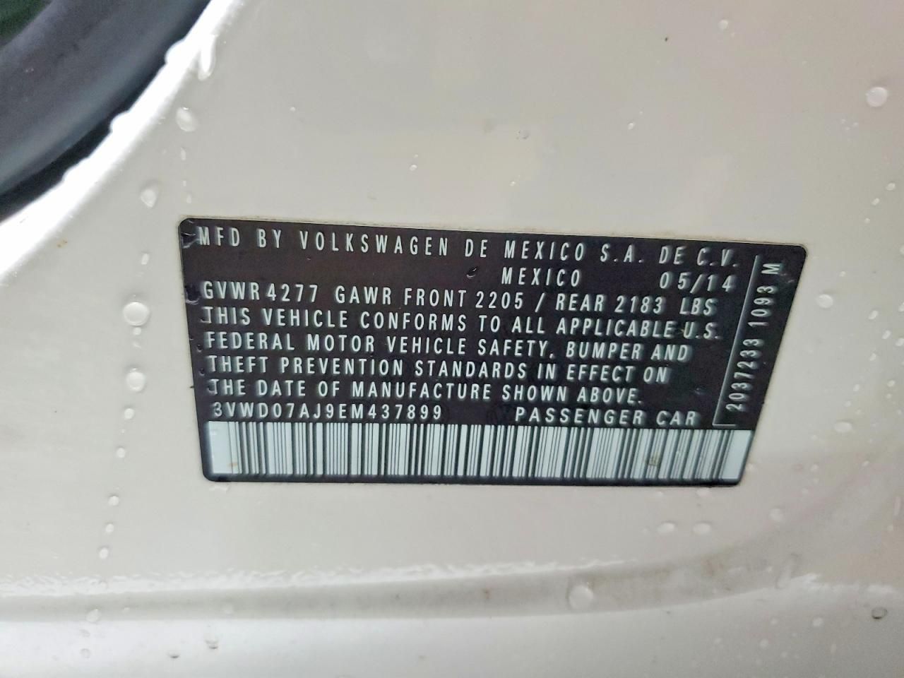 2014 Volkswagen Jetta se