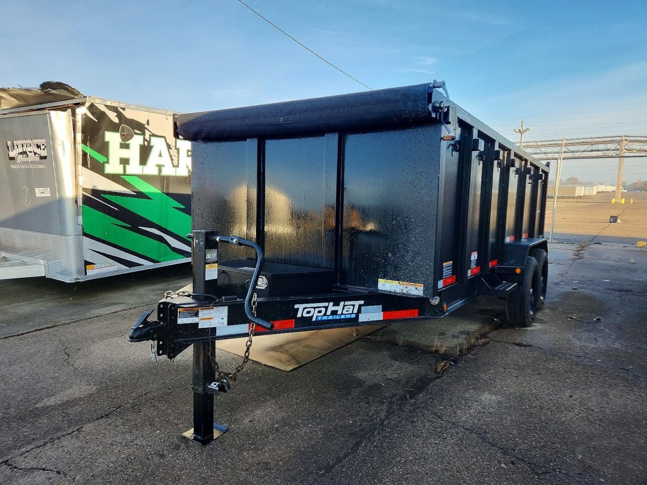 2024 Top Hat DPX140-16X83-14E-F Dump Trailer