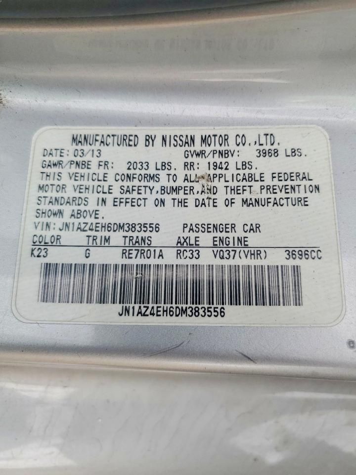 2013 Nissan 370z Base