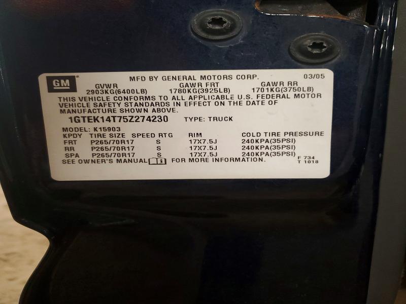 2005 GMC New Sierra K1500
