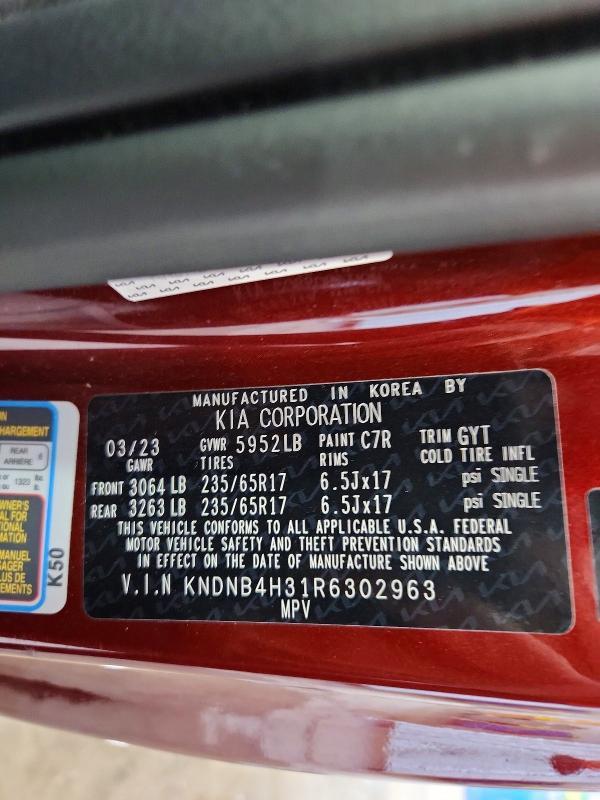 2024 KIA Carnival lx