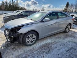 Salvage cars for sale from Copart Bowmanville, ON: 2012 Hyundai Sonata gls