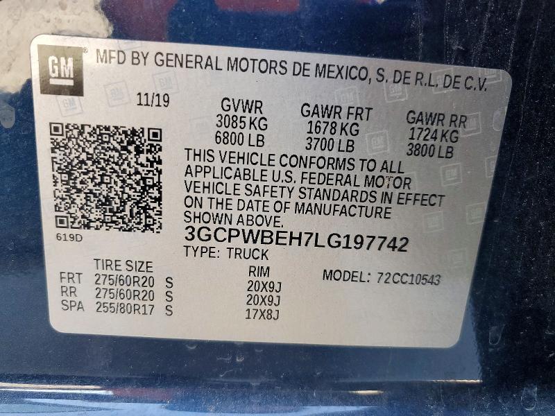 2020 Chevrolet Silverado C1500 Custom