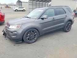 Ford Explorer salvage cars for sale: 2018 Ford Explorer xlt