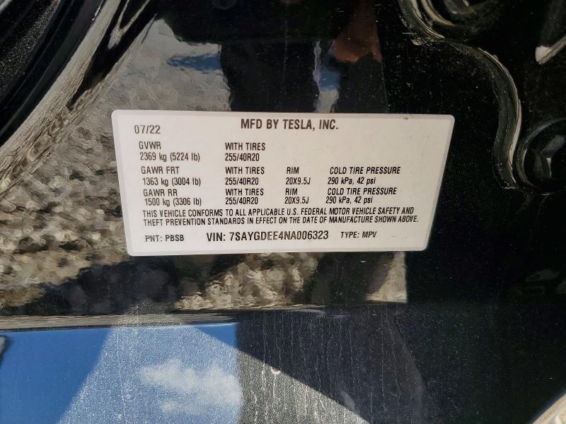 2022 Tesla Model y