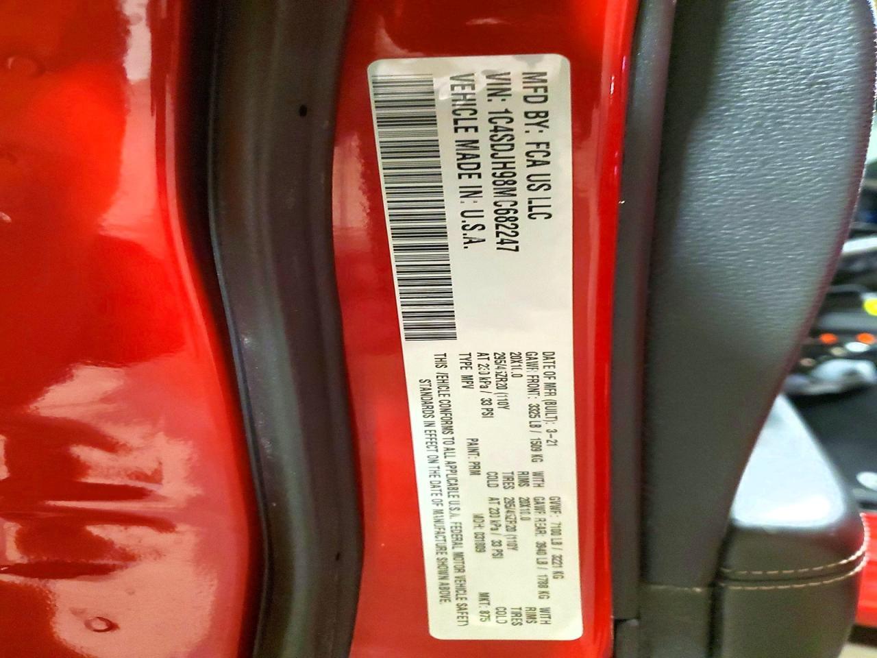 2021 Dodge Durango srt Hellcat