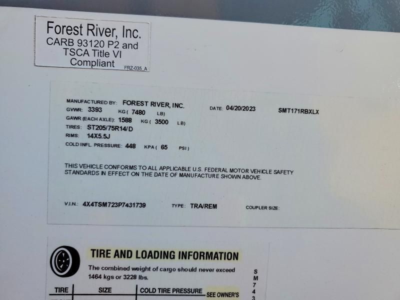 2023 Foresriver 2023 Forest River Cruise Lite Camper