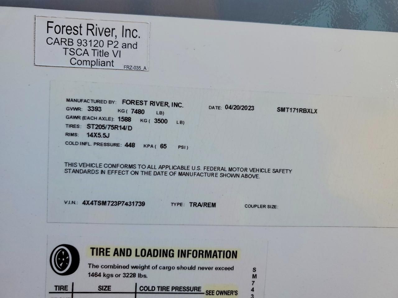 2023 Foresriver 2023 Forest River Cruise Lite Camper