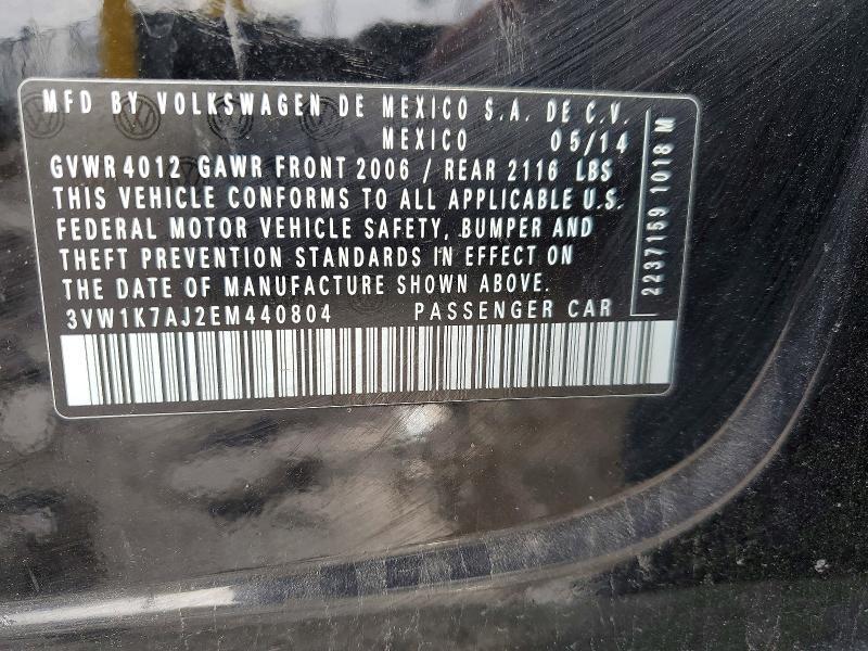 2014 Volkswagen Jetta Base