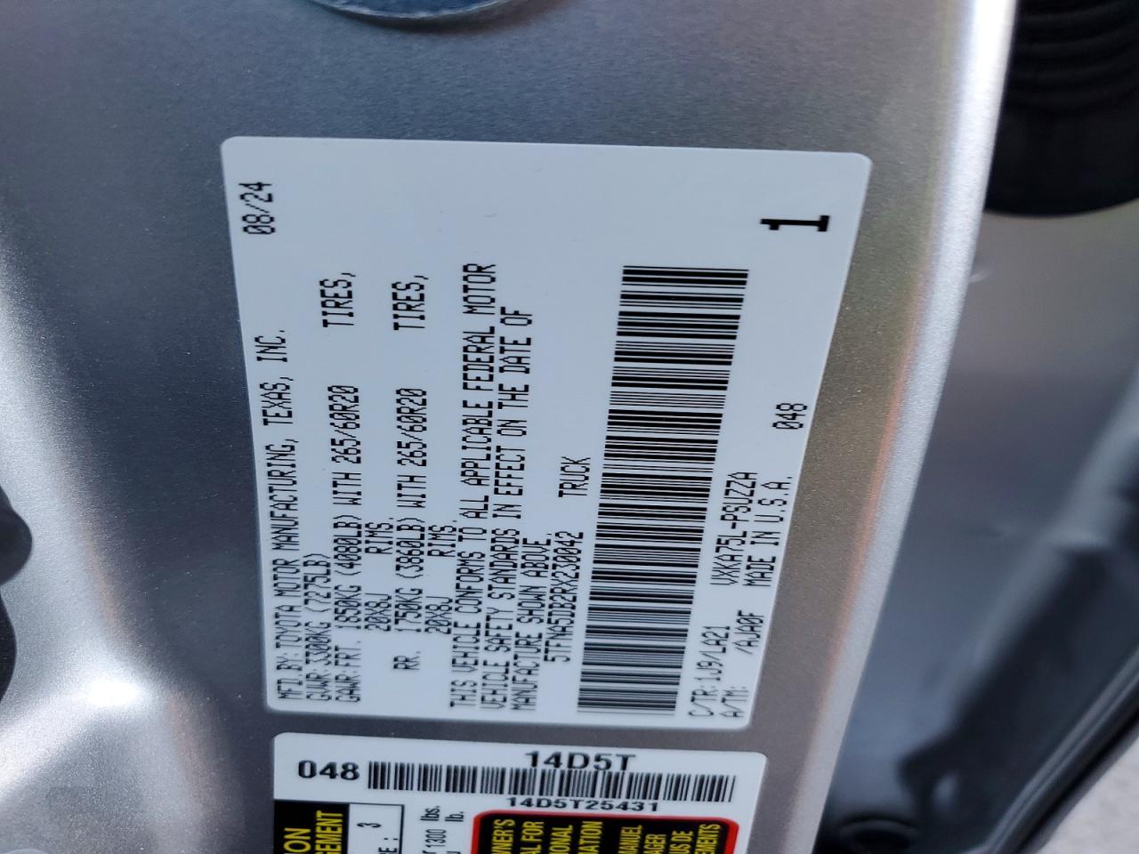 2024 Toyota Tundra Platinum