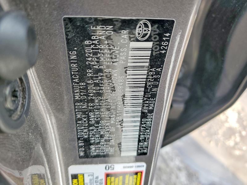 2018 Toyota Camry l