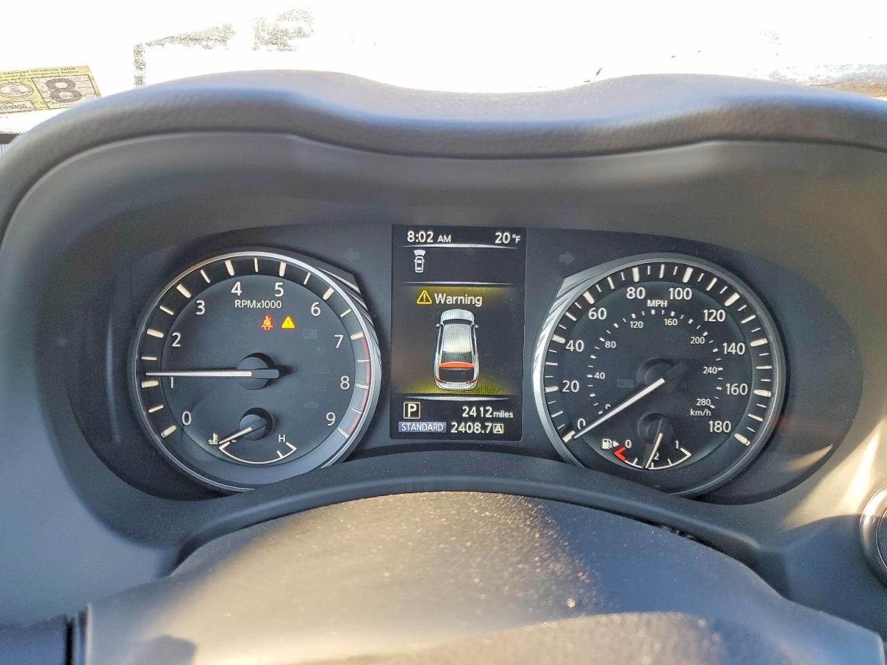 2024 Infiniti Q50 red Sport 400