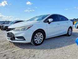 Chevrolet Cruze salvage cars for sale: 2016 Chevrolet Cruze ls