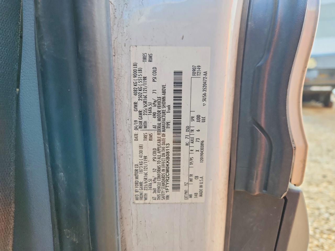 2019 Ford Transit 250 Delivery van