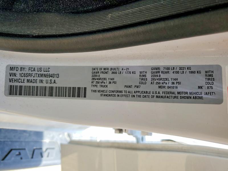 2021 Dodge 1500 Laramie